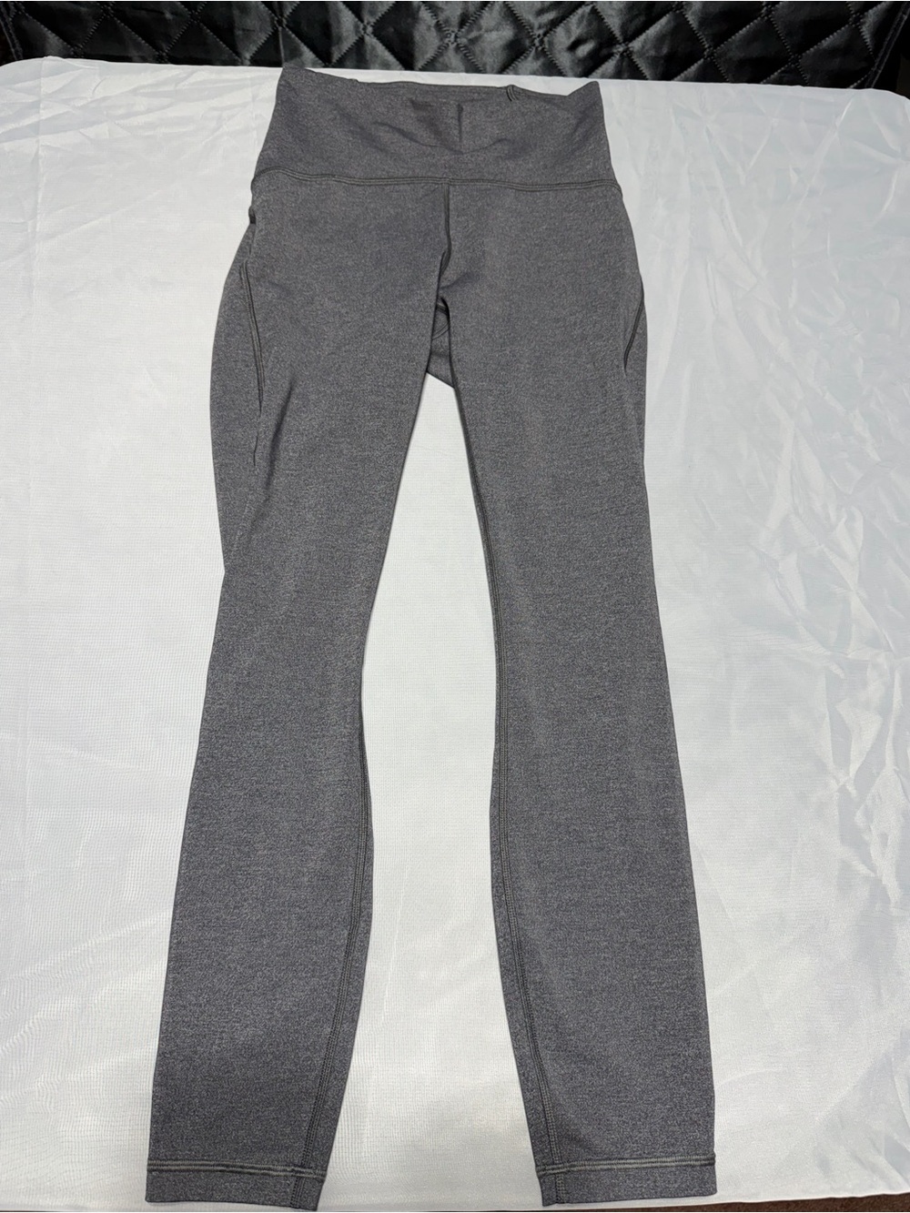 lululemon Gray High-Waist Leggings‎